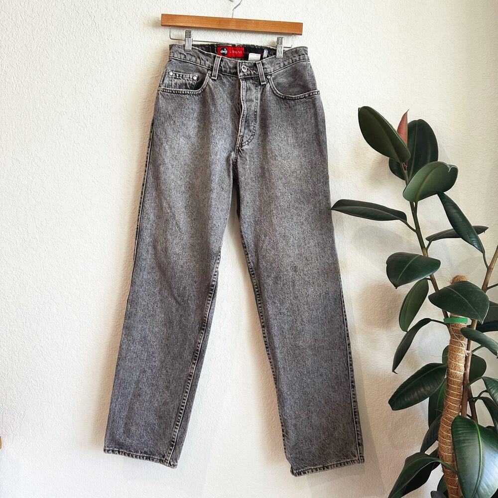 VTG 90s Levi's Loose Silver‎ Tab Jeans Mens 30X32 Acid Wash Black Made In USA